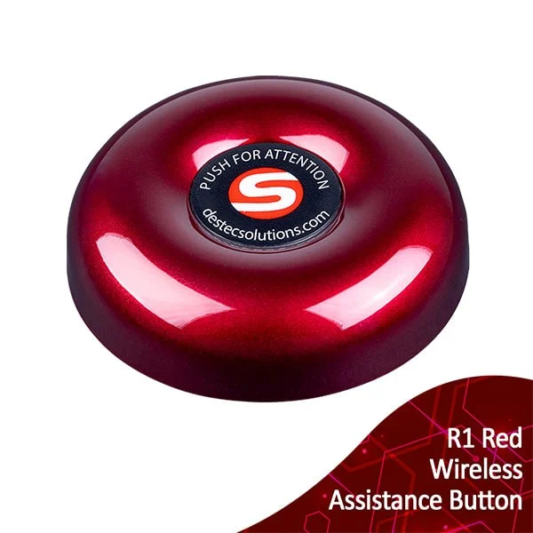 Destec R1 wireless nurse-call assistance button